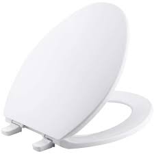 Kohler K 4774 0 Brevia With Quick Release Hinges Elongated Toilet Seat White