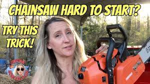 Chainsaw is HARD TO START? Try this EASY TRICK, especially on the BIG  Stihl's, Echo's and Husqvarna! - YouTube