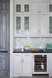 Leaded Glass Kitchen Cabinets Design Ideas