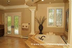 Bathroom Stained Glass Windows