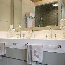vanity towel bar design ideas
