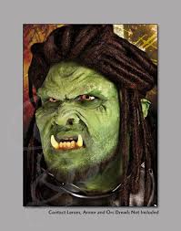 orc mask costume