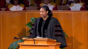 The Rev. Eboni Marshall Turman is a Yale Divinity School professor and former assistant pastor to the late Abyssinian Baptist Church leader, Pastor Calvin O. Butts III.