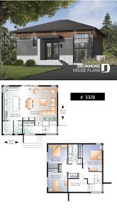 Modern low budget house design with a amazing exterior. Discover The Plan 3320 Solana Which Will Please You For Its 3 Bedrooms And For Its Contemporary Styles Affordable House Plans Budget House Plans House Construction Plan