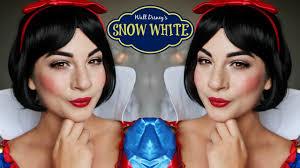 snow white makeup halloween tutorial