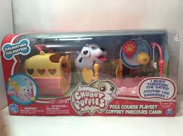 Chubby puppies new playsets with cute plump puppy dogs that connect to the ultimate dog park. New Chubby Puppies Pole Course Playset With Dalmation Puppy Dog Fun Toy 1815610446