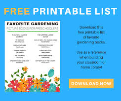 Best Gardening Books That Preschoolers
