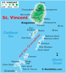 Saint vincent is a volcanic island in the caribbean. St Vincent And The Grenadines Maps Facts World Atlas