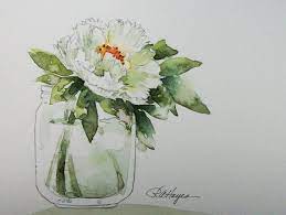 Watercolor Art Flower Painting Fl