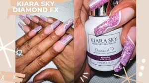 kiara sky diamond fx nail design