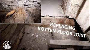 replacing rotten floor joists
