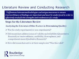 literature review on research methods Ferris State University Abstract    Research Critique of Qualitative Research  on Registered Nurses