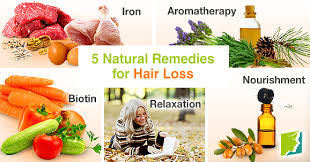 5 natural remes for hair loss