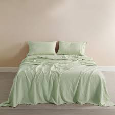 Flax Linen Blend Sheet Set Bedding