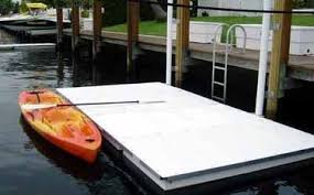 floating kayak dock dock accents inc