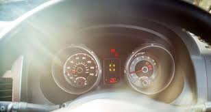 blinking red light on dashboard why