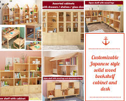 customizable japanese style solid wood