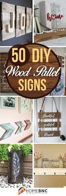 diy pallet signs ideas and designs