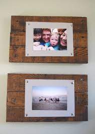 diy rustic s wood picture frames