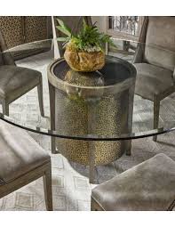 Glass Top Round Dining Table In Quarter