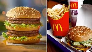 720 calorie double big mac burger