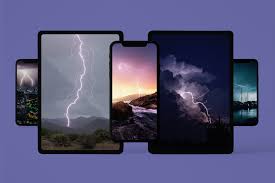 lightning wallpapers for iphone ipad