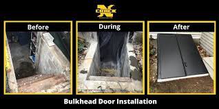 bilco basement bulkhead door installation