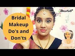 telugu how to avoid makeup mistakes