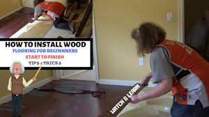diy how to install wood flooring for