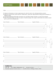 Soap Notes Template Printable Pdf Download