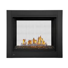 Napoleon Ascent Multi View Direct Vent Gas Fireplace See Through Log Set