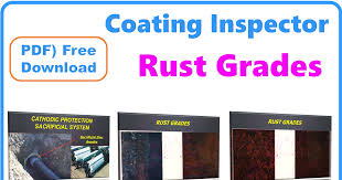 Rust Grades Surfaces Preparation For
