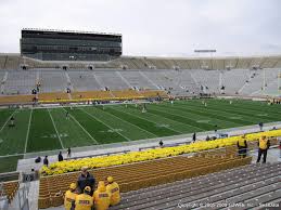 Notre Dame Stadium Seat Views Section By Section