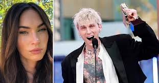 Machine gun kelly went out to the billboard music awards with his date megan fox—and the two had one of the most extreme pda moments of the two touched tongues on the billboard music awards red carpet. Giezyc77yau0gm