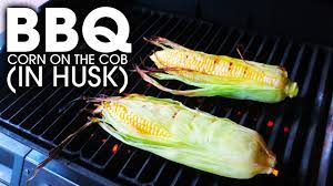 bbq corn on the cob in husk simple