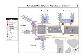 fll airport map