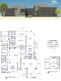 courtyard60 luxury modern house plan