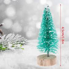 Canadian pine trees are the realest looking. Peerless 10pcs Mini Sisal Trees With Wood Base Artificial Christmas Pine Trees Ornaments For Winter Snow