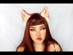 ears fox makeup tutorial
