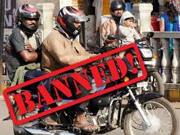 karnataka bans pillion riders on