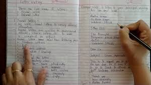 A letter is written in response to the situation outlined in the question. Std 4 English Grammar Letter Writing Formal Letter Youtube