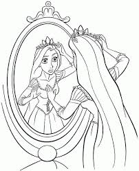 Here's a set of printable alphabet letters coloring pages for you to download and color. Coloring Pages Disney Princess Tangled Rapunzel Free Printable For Coloring Home