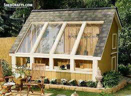 12 greenhouse saltbox garden shed plans