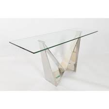 fabio console table in polished
