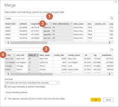 power bi merge queries and append queries