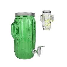 Glass Cactus Drink Dispenser Beb2beb