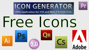 icons using adobe icon generator