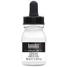 Liquitex Professional Acrylic Ink 1 Oz Jar Titanium White