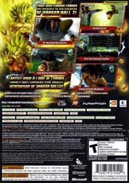 Tenkaichi tag team on the psp, gamefaqs has 12 save games. Dragon Ball Z Ultimate Tenkaichi Xbox360 Back Cover