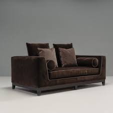 Velvet 2 Seater Sofa By Antonio